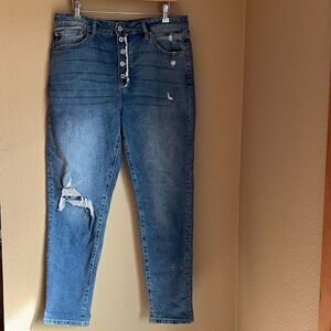 KanCan jeans Button fly 13/30